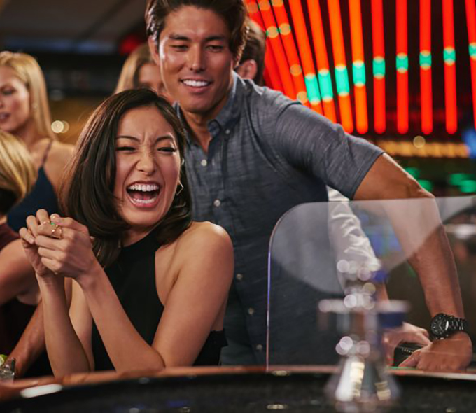 Couple at Roulette Table
