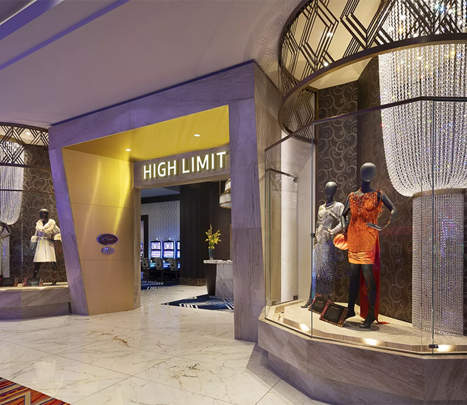 View of High Limit Room Entrance