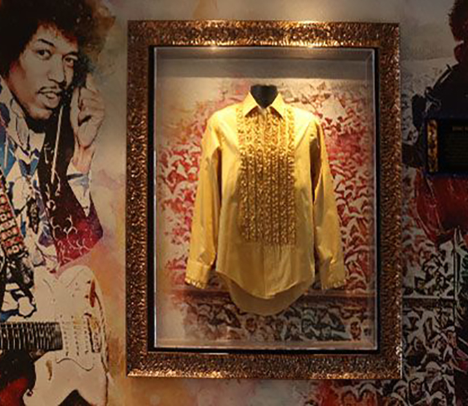 Jimi Hendrix Tuxedo Shirt