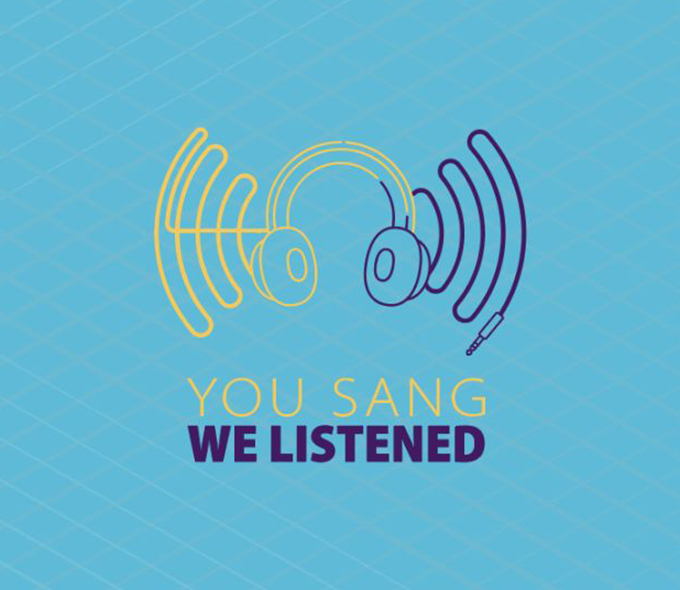 You Sang, We Listened Logo Image
